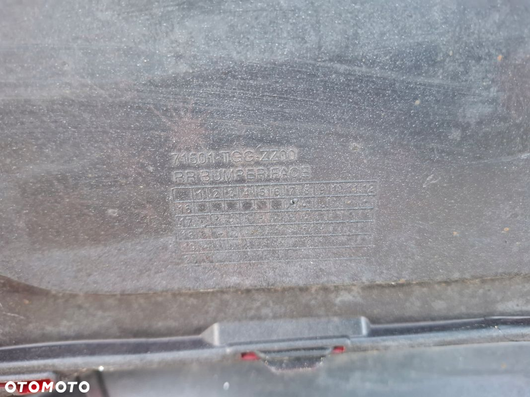ZDERZAK TYŁ HONDA CIVIC 10 X ORYGINAŁ NIE KLEJONY - 13
