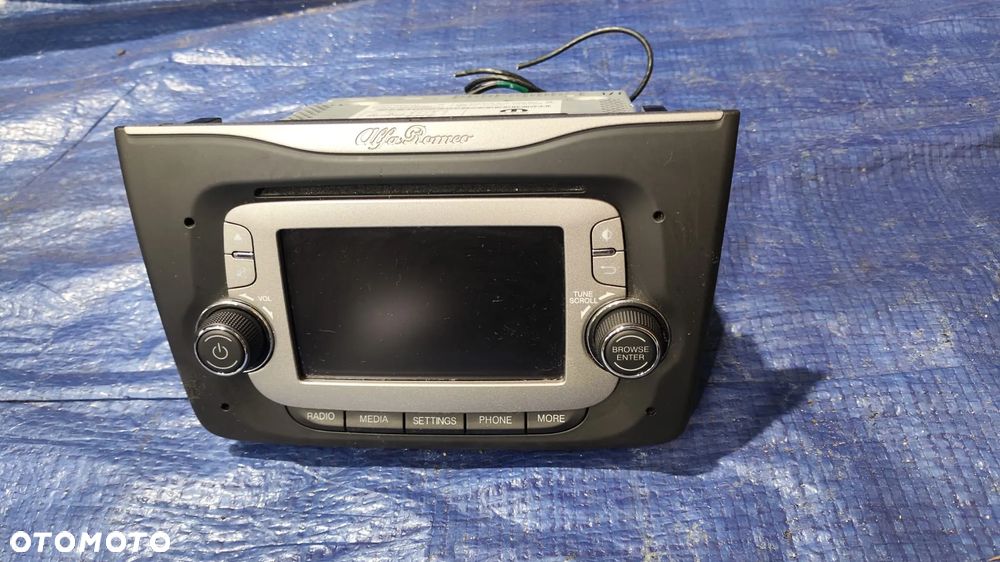 RADIO FABRYCZNE BLUETOOTH WYŚWIETLACZ FIAT 955 VP2 ECE DAB PD 01561062050 ALFA ROMEO MITO - 1