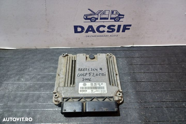 Calculator motor ECU 03G906016AP 0281011672 - 2.0 TDI 03G906016AP 028 - 1