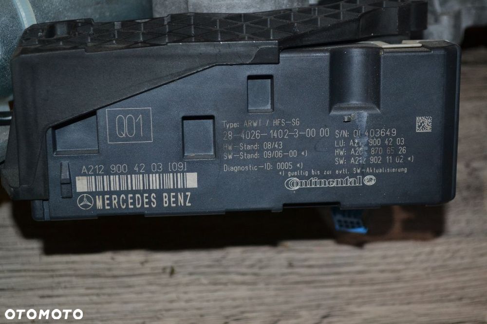 MERCEDES W212 W204 KOMBI MECHANIZM KLAPY DOCIĄG MODUŁ 2128201842 2129004203 - 4