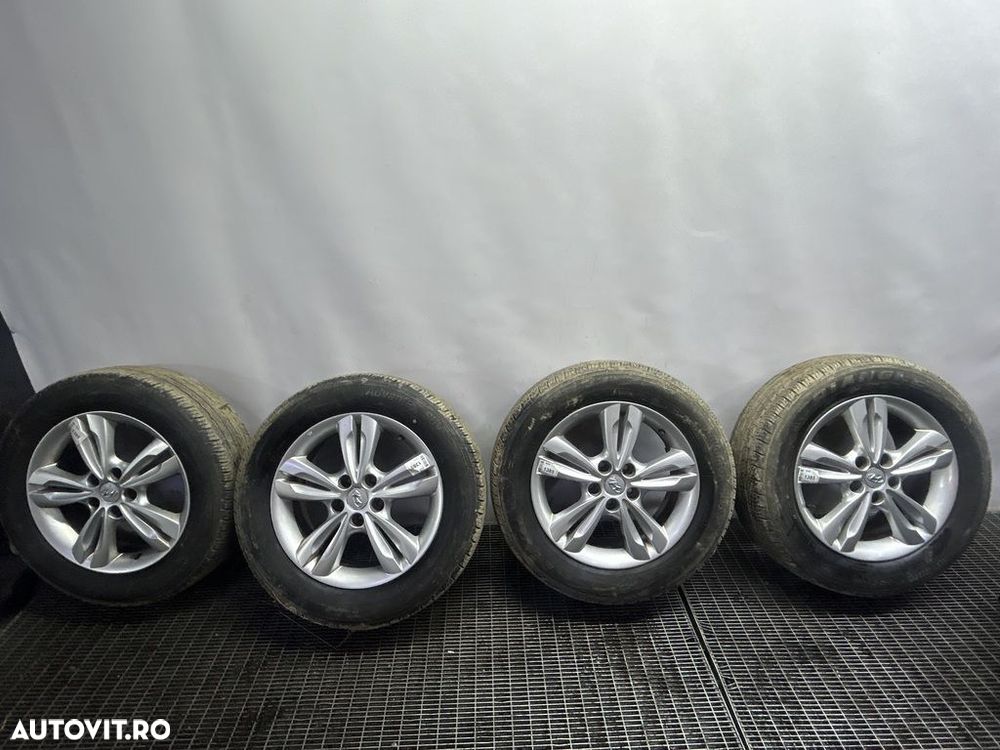 Jante aliaj Hyundai IX35 2010 - 2016 (1385) R17 CU CAUCIUCURI DOT 2022 IN STARE FOARTE ... - 1