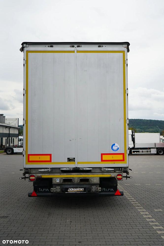 Inny RUFA / TANDEM / FIRANKA / BDF / 19 PALET / DŁ. 7,7 M / OŚ PODNOSZONA - 21