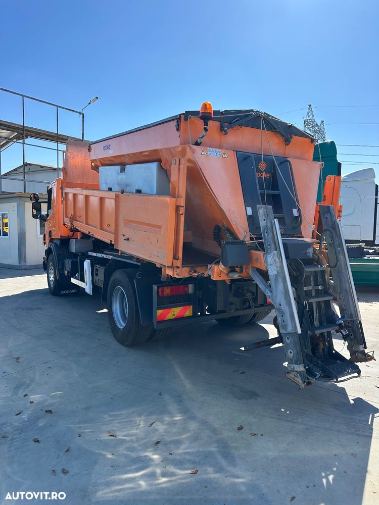 Scania MAN SCAIA P310 basculabil 3 lateral + sărăriță dezapezire - 4