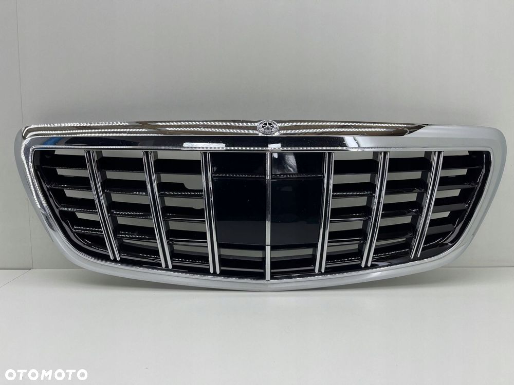 MERCEDES W222 ATRAPA GRILL ZDERZAKA PRZÓD - 1
