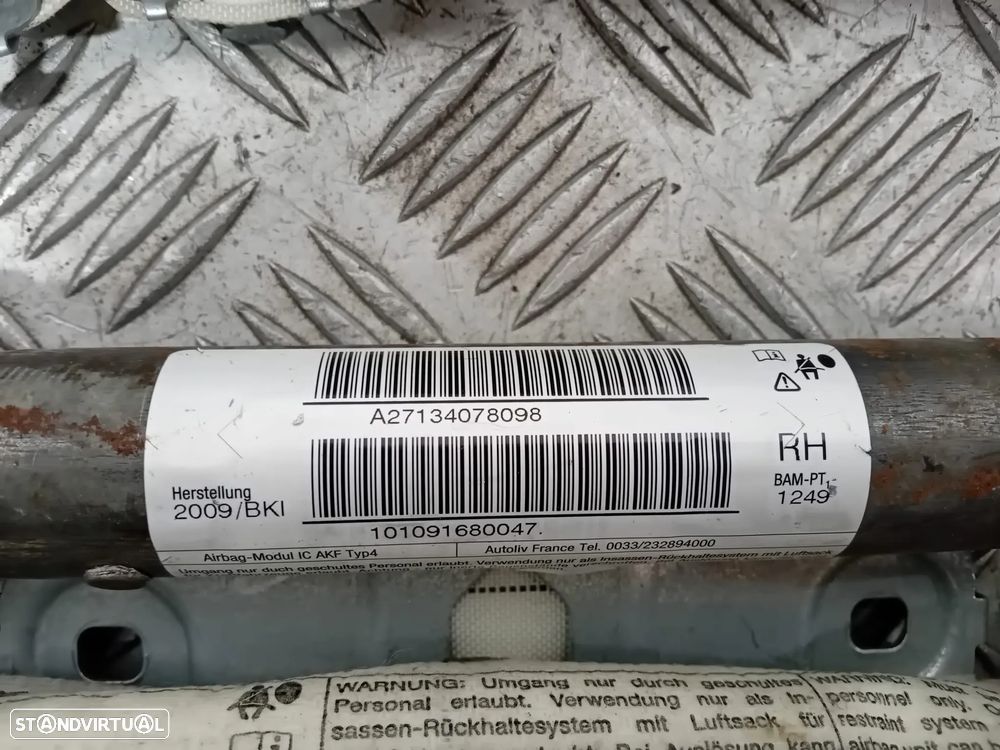 Cortina Cortinas de Airbag Mini R56 A17134077063 A27134078098 Original - 3