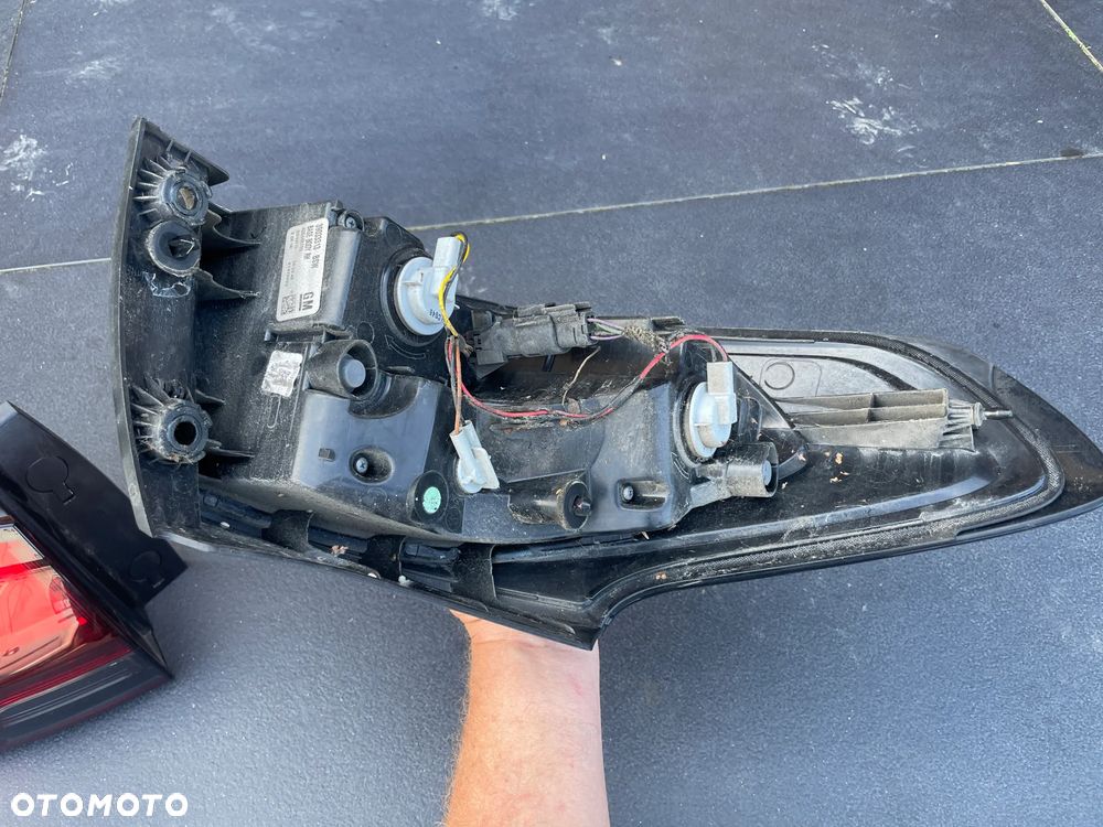Opel Zafira C LAMPA lewa prawa klapa zderzak KOMPLET TYŁ tylna tylny PDC Z190 - 13