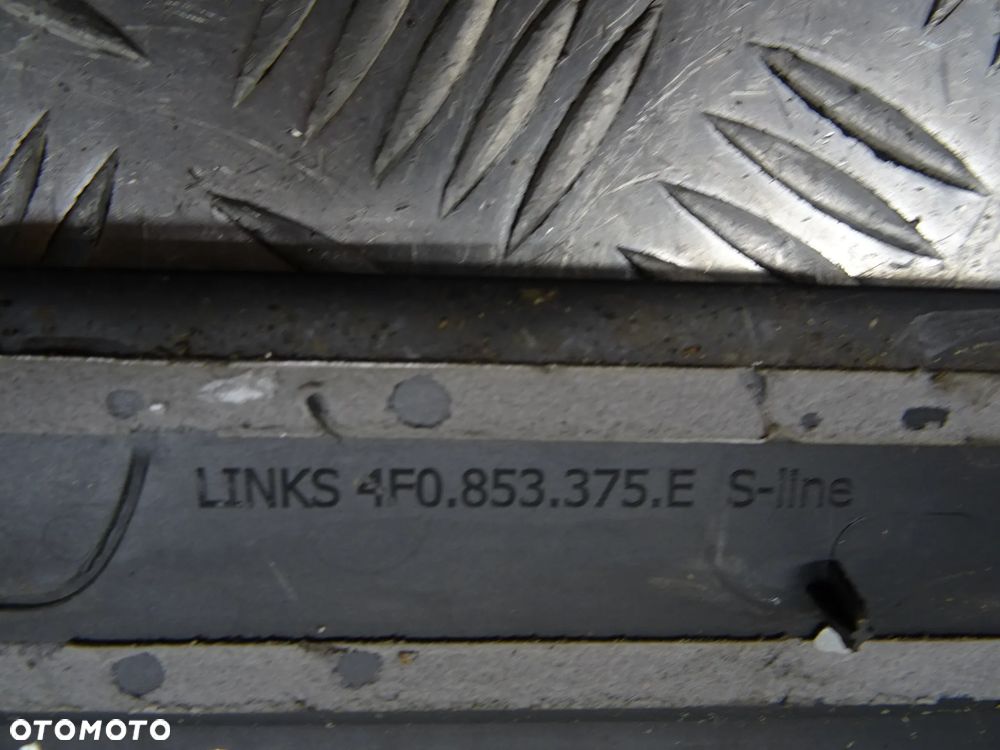 AUDI A6 C6 KOMBI 04-07 4.2 V8 LISTWA PROGOWA DRZWI PRAWA LEWA PRZÓD TYŁ 4F0853374E - 4