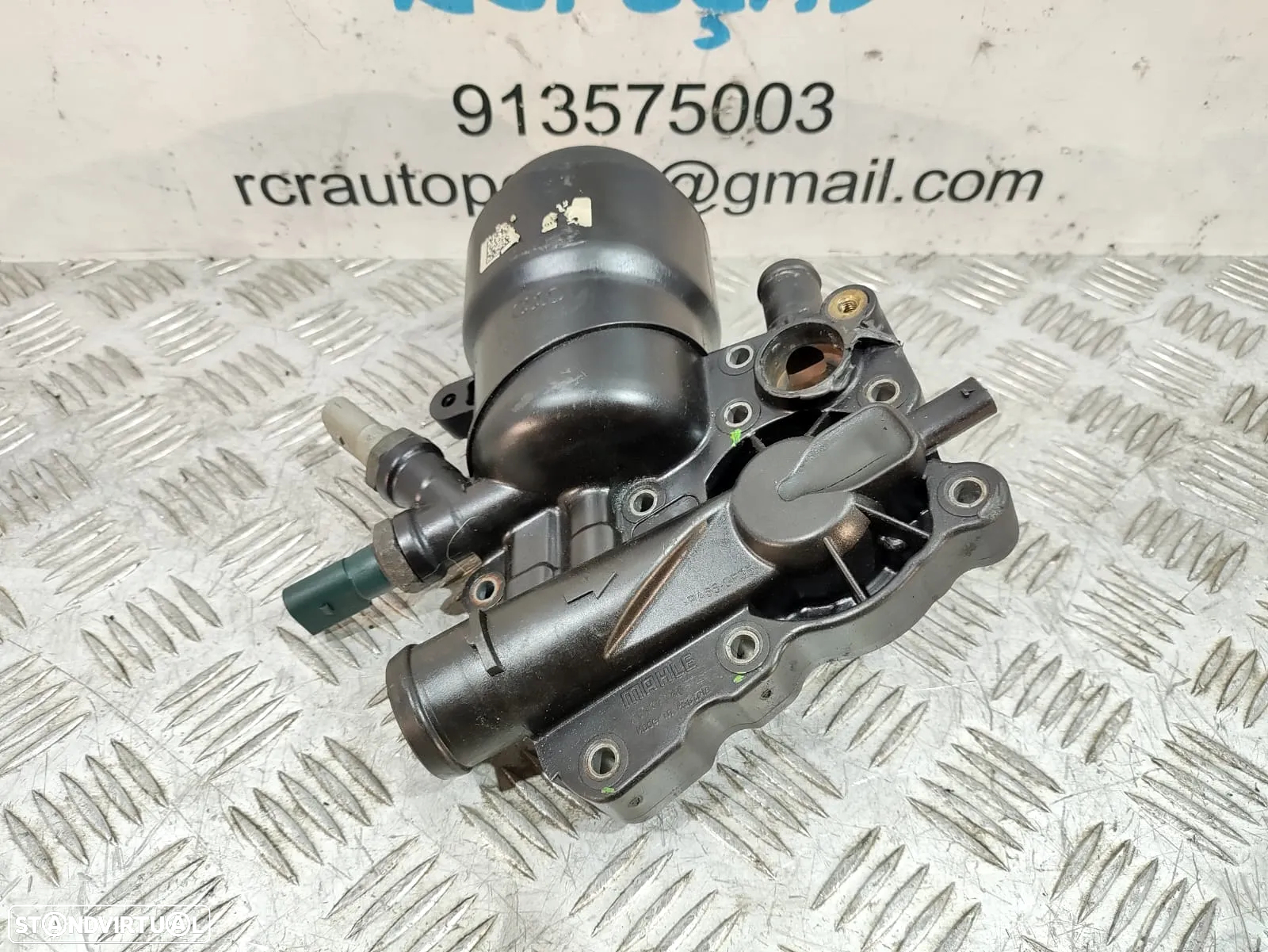 Suporte filtro de óleo de motor Audi 3.0 V6 24v 245cv CDU 059115389 059.115.389 70377288 - 4