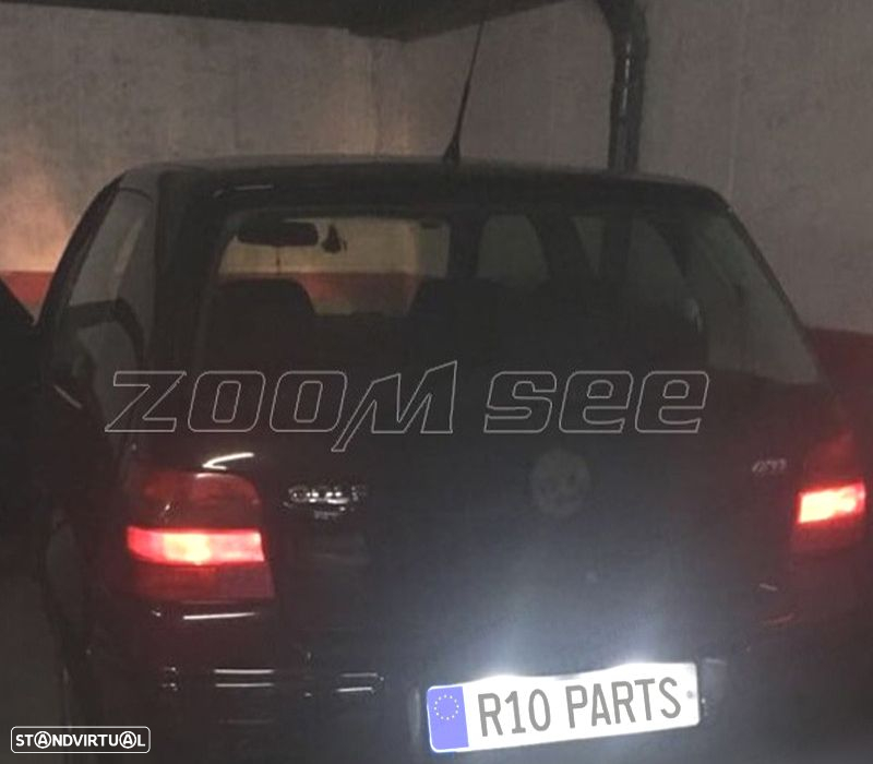 KIT COMPLETO DE 15 LAMPADAS LED INTERIOR PARA VOLKSWAGEN VW GOLF 4 MK4 JETTA GTI 99-05 - 5
