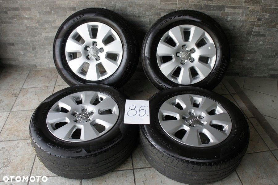 NR 86 Koła Lato Alufelgi AUDI A6 A 225/60/16 Pirelli Centurato P7 - 1