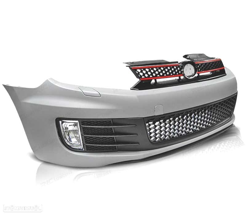 PARA-CHOQUES FRONTAL VOLKSWAGEN VW GOLF 6 LOOK GTI - 3
