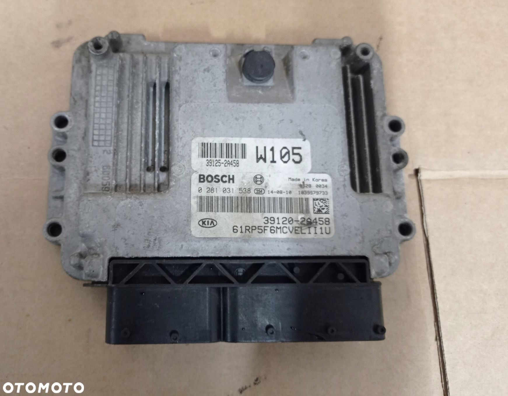 KIA CARENS IV 1.7CRDI KOMPUTER SILNIKA 39120-2A458 - 1
