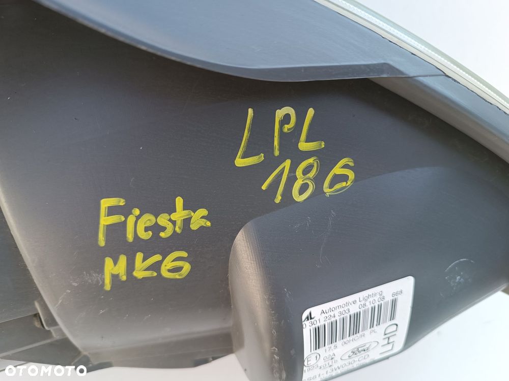 FORD FIESTA MK6 LAMPA PRAWA PRZÓD PRZEDNIA EU 6S61-13W030-CD - 3