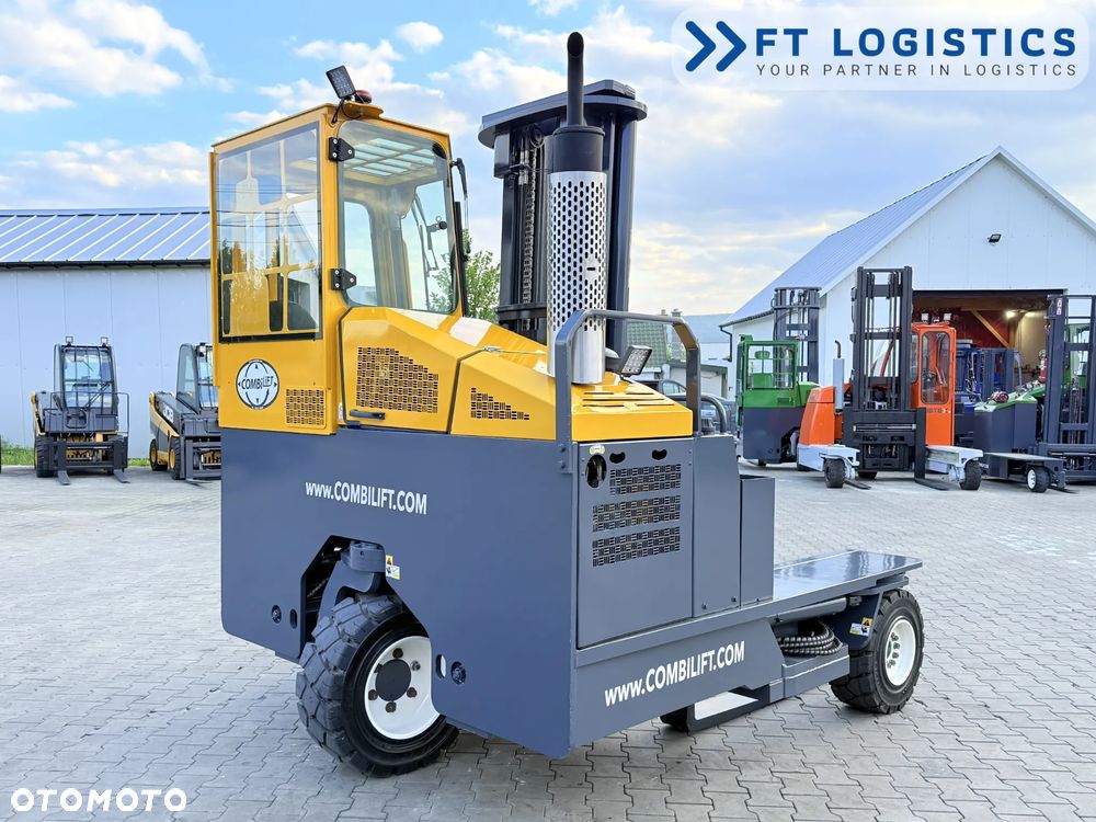 Combilift WÓZEK CZTEROKIERUNKOWY - WIELOKIERUNKOWY | COMBILIFT C5000XL | GAS | TRIPLEX 5550MM | POZYCJONER WIDEL | WOLNY SKOK | NOWE OPONY | PO SERWISIE | STAN IDEALNY | Szeroka oferta wózków czterokierunkowych i bocznych, dopasowanych do różnorodnych potrzeb i zastosowań - 9
