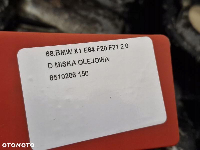 BMW X1 E84 F20 F21 2.0 D MISKA OLEJOWA 8510206 - 5