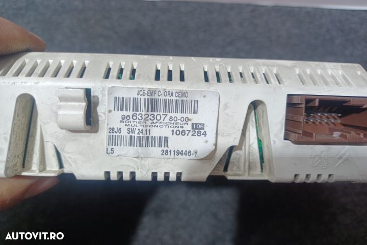 Display bord 9663230780 9663230780-00 Citroen C8 1 [2002 - 2008] Mini - 4