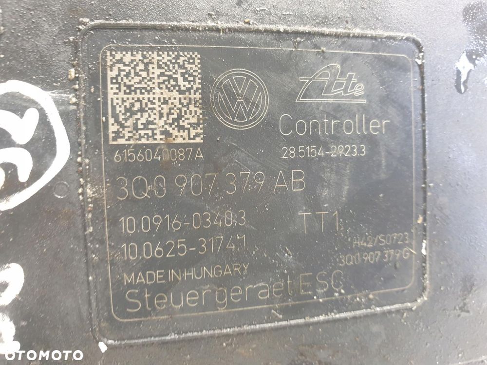VW Passat B8 POMPA ABS Sterownik 3Q0907379AB - 8