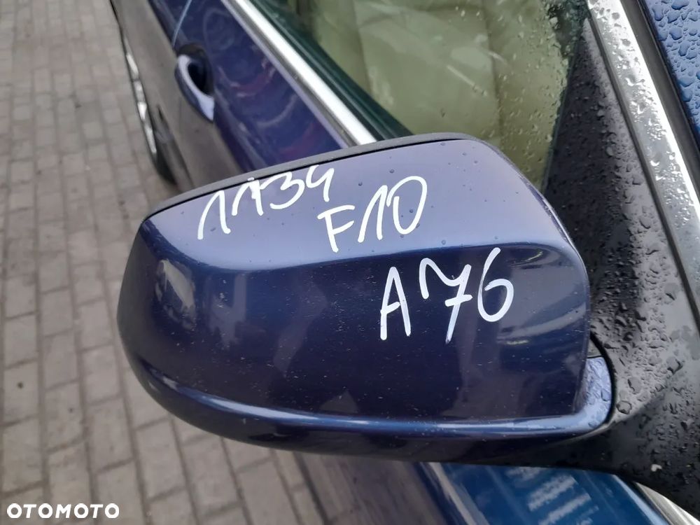Lusterko Prawe BMW F10 F11 Kolor; A76 Angielski Kpl - 4
