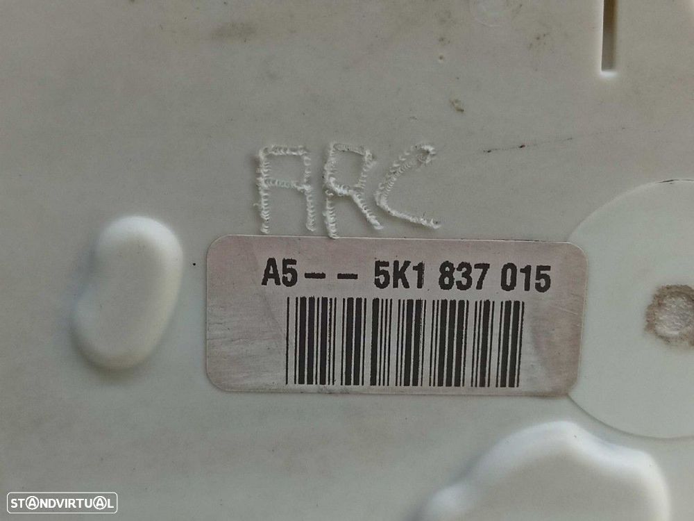 FECHADURA PORTA FRENTE ESQUERDA VOLKSWAGEN GOLF VI (5K1) ADVANCE - 9