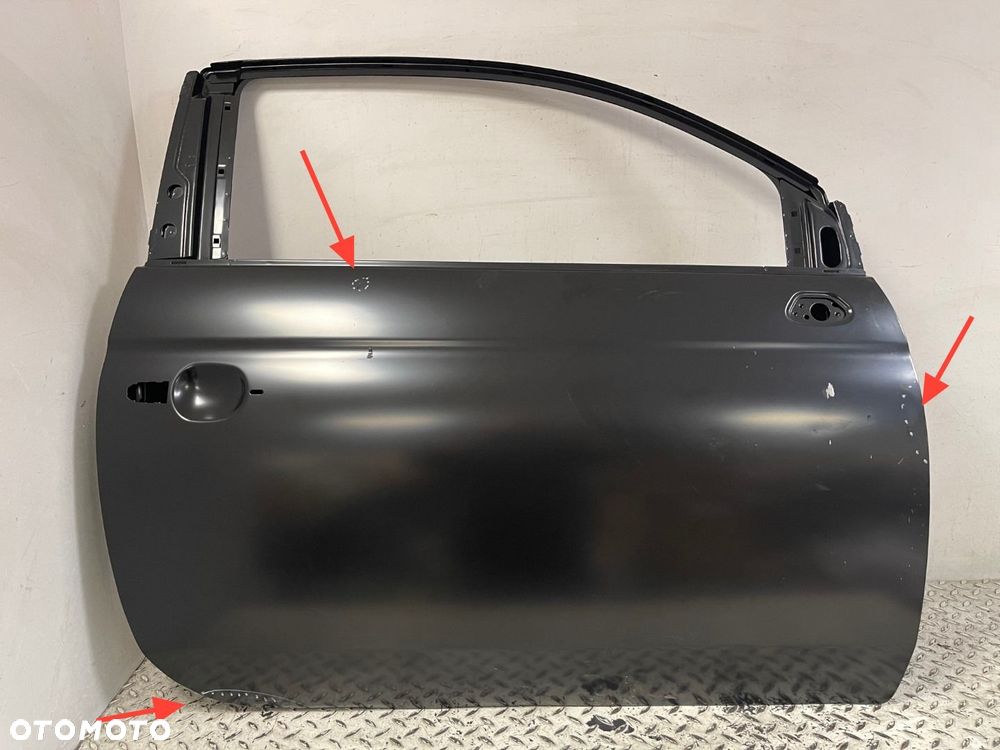 NOWE DRZWI PRAWE PRZEDNIE PRAWY PRZÓD FIAT 500 07- 68693260AA 52136362 - 5
