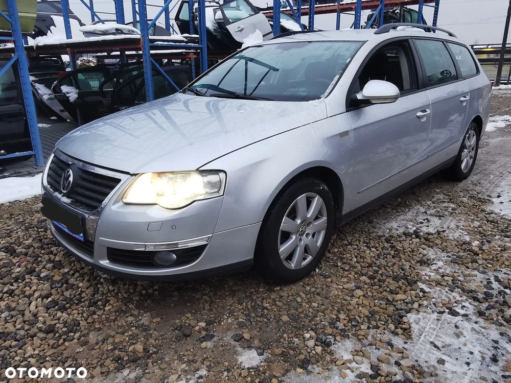 VW Passat B6 LA7W Zderzak Przedni Xenon 4x PDC - 2