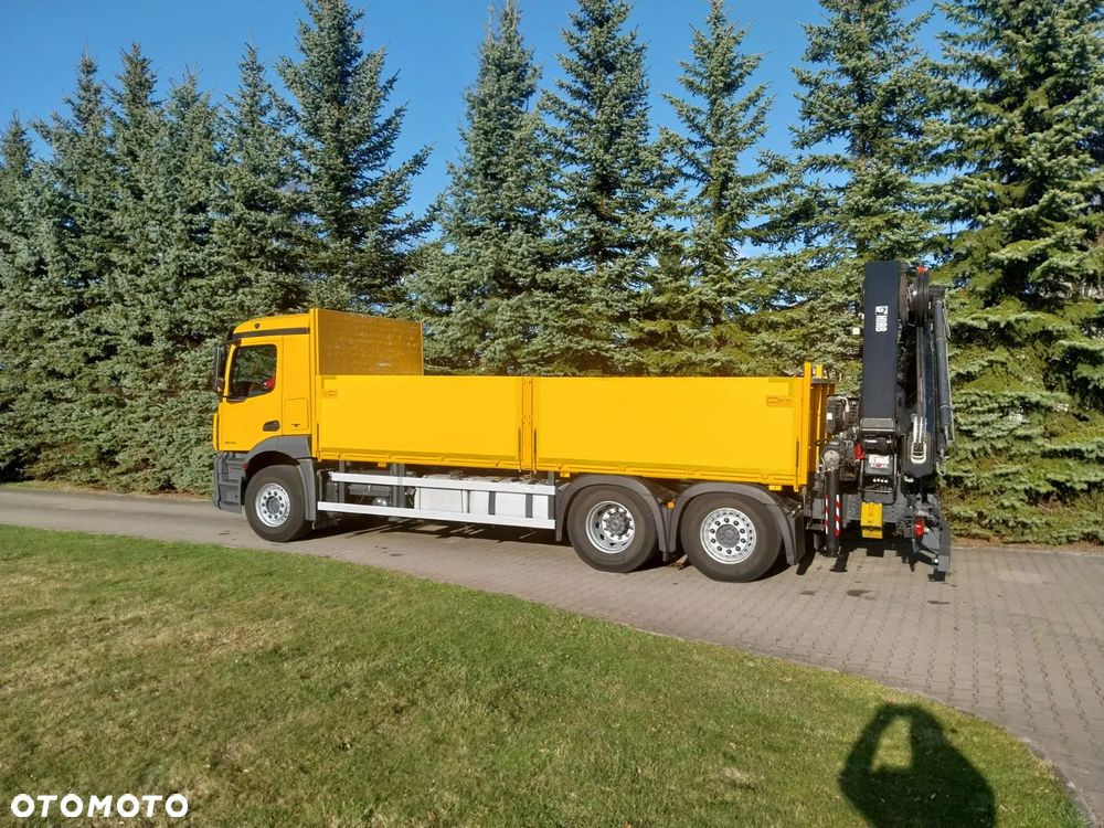 Mercedes-Benz Antos z HIAB 288 / 15m /Pilot/3-oś skrętna - 16