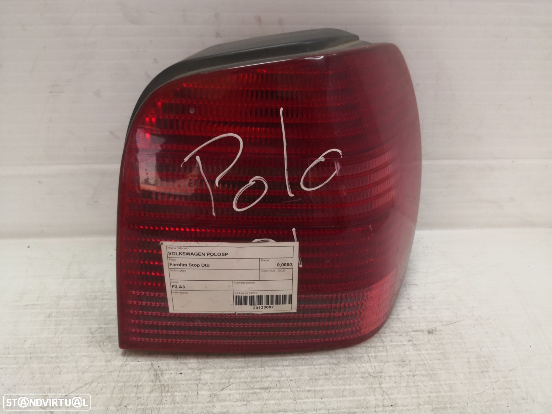 Farolim Stop Dto Volkswagen Polo (6N2) - 1