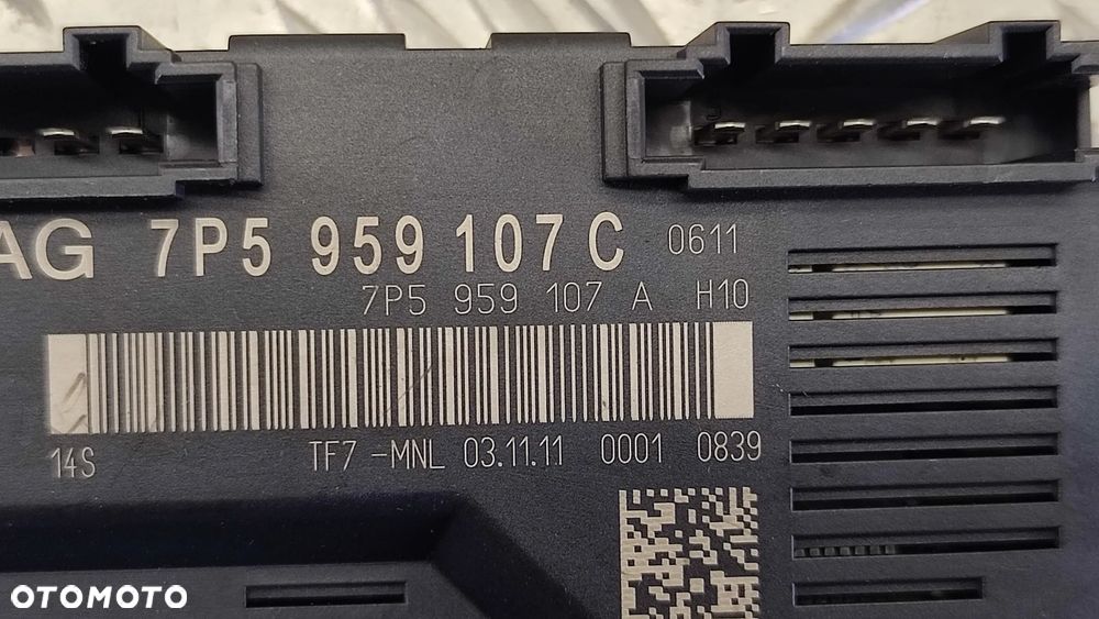PORSCHE CAYENNE II 7P 10-17R MODUŁ STEROWNIK KLAPY BAGAZNIKA 7P5959107C 7P5959107 C - 3