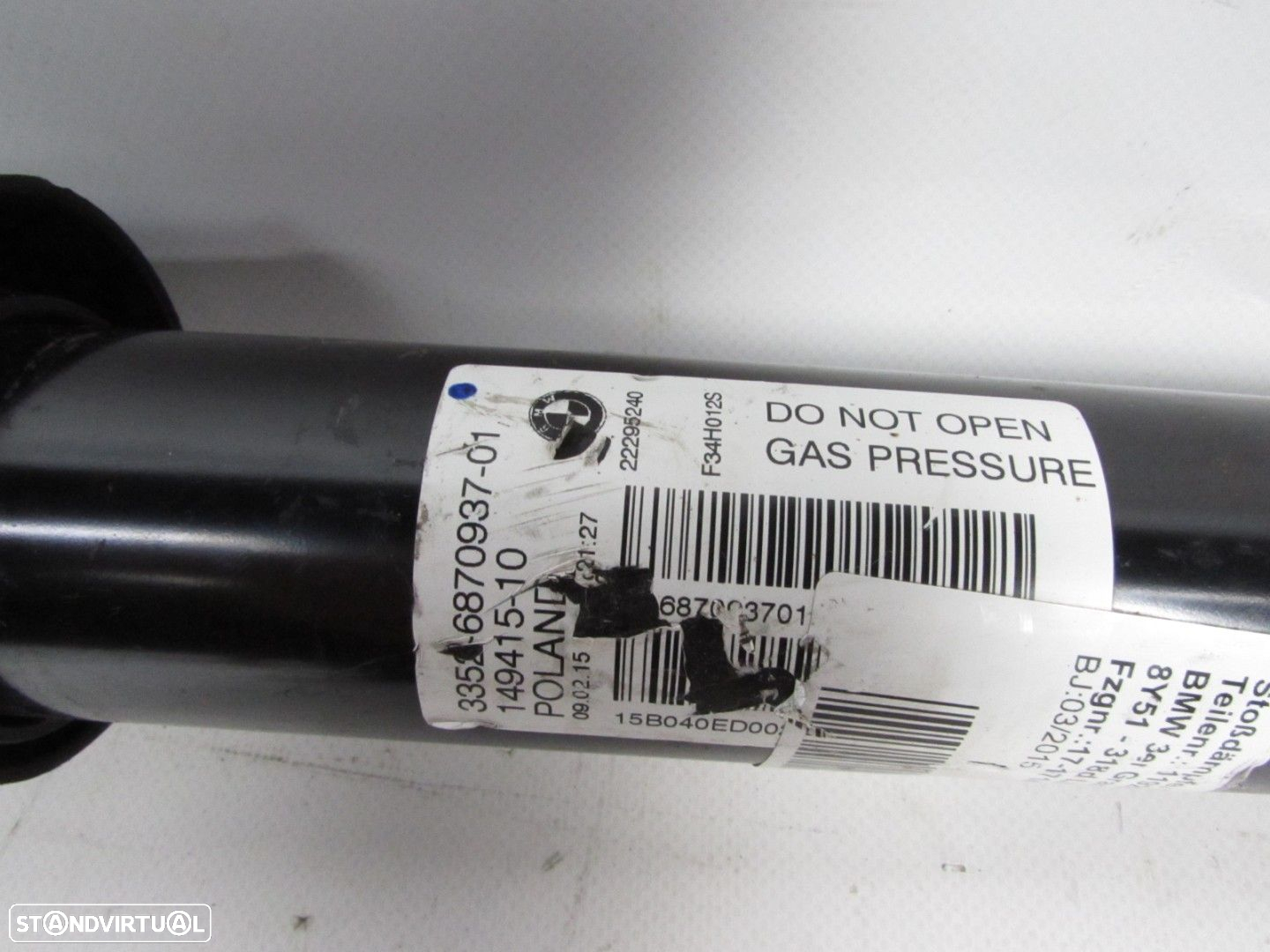 Amortecedor Trás Seminovo/ Original BMW 3 Gran Turismo (F34) 33526870937 - 2