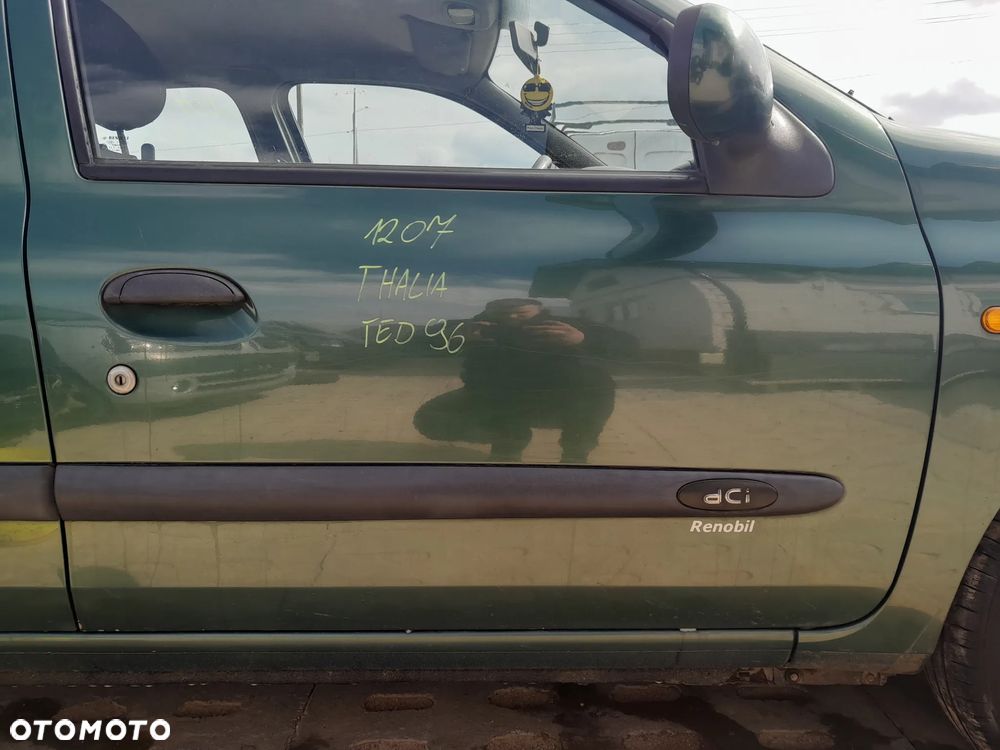 RENAULT THALIA DRZWI PRAWE PRZEDNIE PRAWY PRZÓD KOLOR: TED96