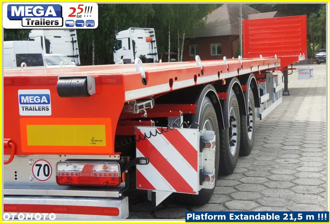 Inny TELEMEGA wysuw 7.50 m, 3 osie, ADR EX3- MEGA Trailers!! - 25