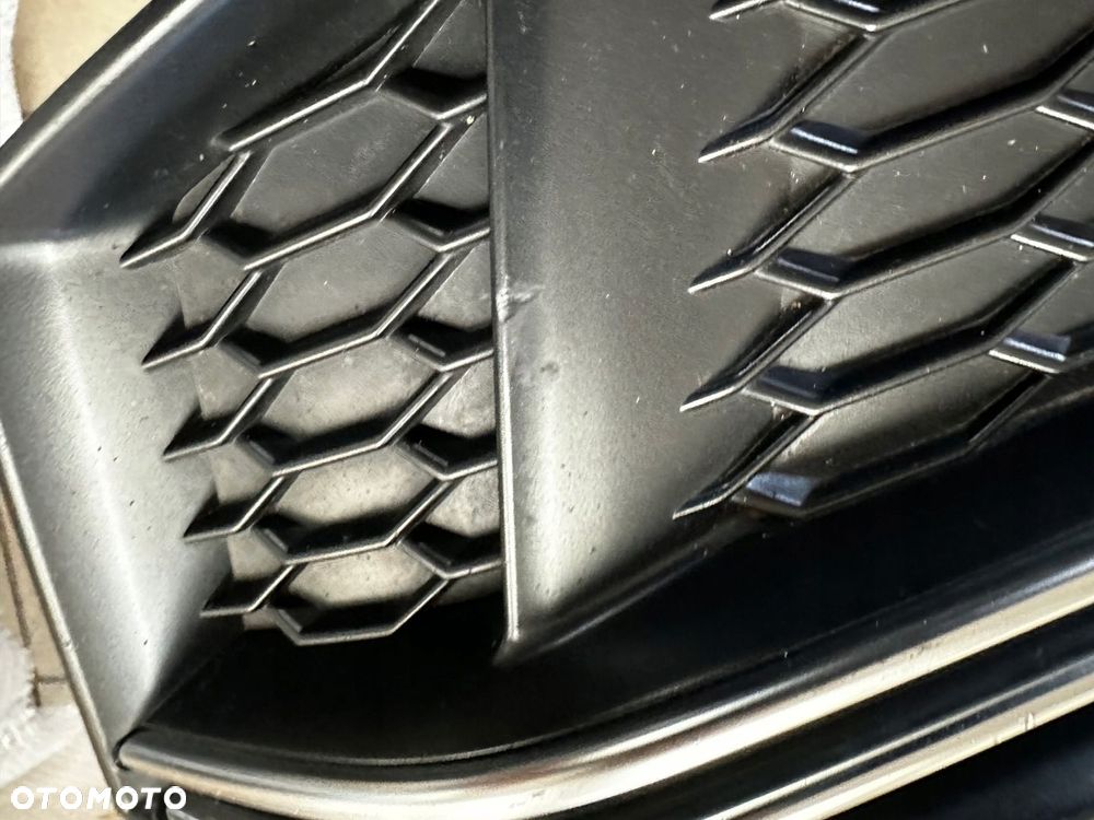 AUDI A4 S4 B9 2016- S-LINE 8W0807681G KRATKA ZDERZAKA LEWA - 6