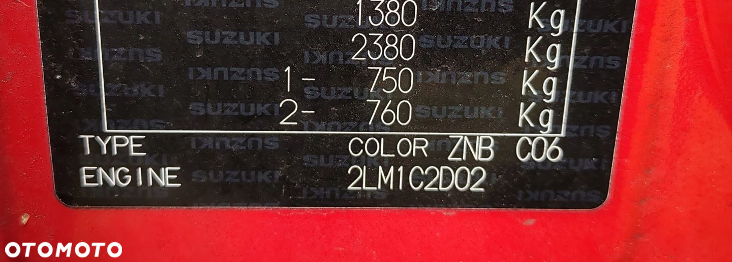 Maska zderzak błotnik kompletny przód ZNB Suzuki Swift MK8 17- - 8