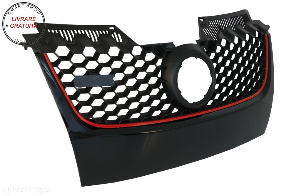 Grila Centrala Fara Emblema VW Golf 5 V (2003-2007) GTI Design- livrare gratuita - 2