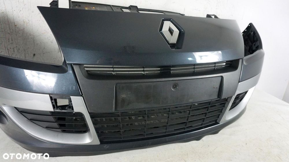 ZDERZAK PRZÓD PRZEDNI RENAULT SCENIC III 3 09-13 TEB66 2009-2013 HALOGEN - 2