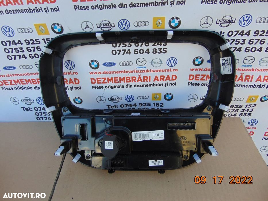 Rama Navigatie Kia Soul 2013-2021 rama climatronic dezmembrez - 2