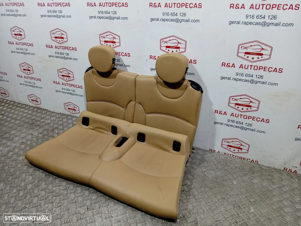 Conjunto de Bancos Mini Cooper S R57 Lci em Beje e Pele - 16