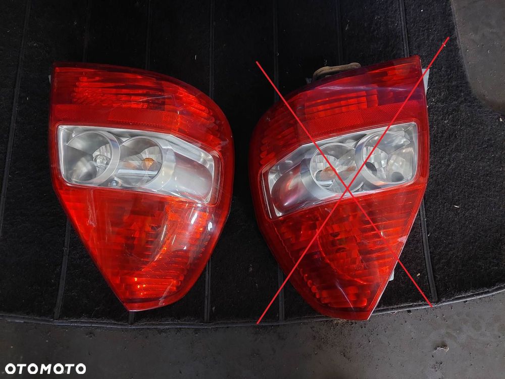 KOMPLETNY TYŁ HONDA JAZZ II LIFT B520P KLAPA BAGAŻNIKA ZDERZAK TYŁ LAMPA - 2