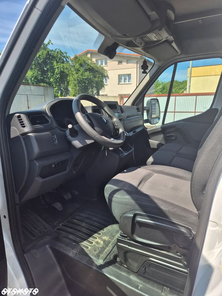 Renault MASTER FIRANA PLANDEKA 12EP 2.3 165KM SERWIS ASO BEZWYPADKOWY ZADBANY 2022 PODUSZKI FV23% REG. WYSOKOŚCI LED - 14