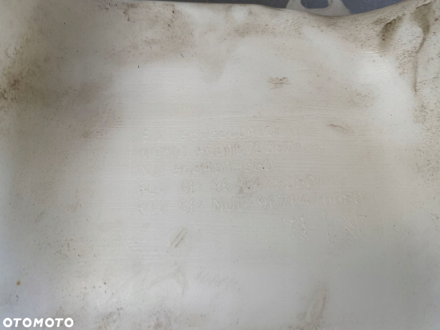 CITROEN BERLINGO III ZBIORNICZEK SPRYSKIWACZY XENON 9683860480 - 5