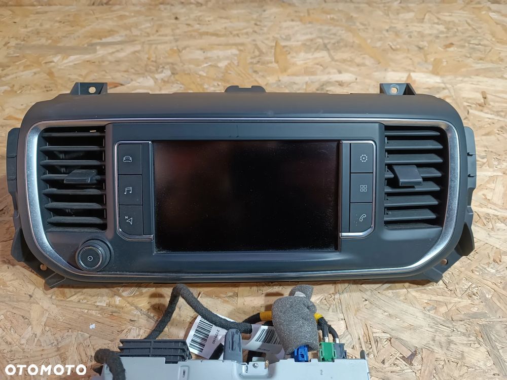 RADIO NAWIGACJA GPS WYŚWIETLACZ 9834033880 PEUGEOT EXPERT III JUMPY III PROACE - 2