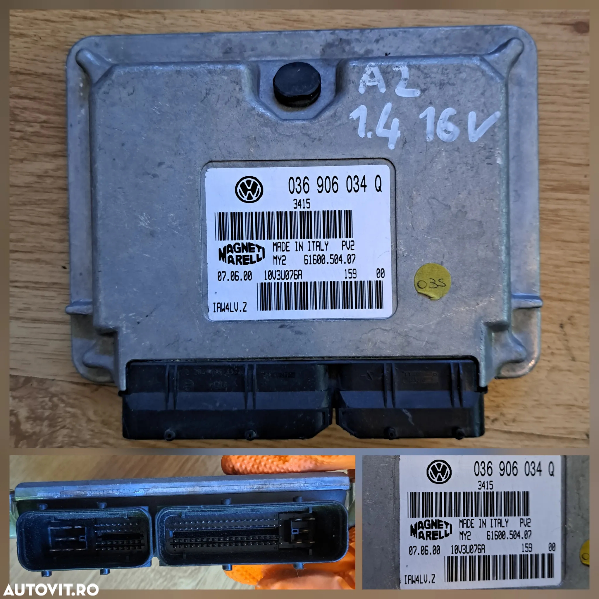Calculator ecu modul motor bmw seria 1 seria 3 seria 5 seria 6 seria 7 audi A2 - 6