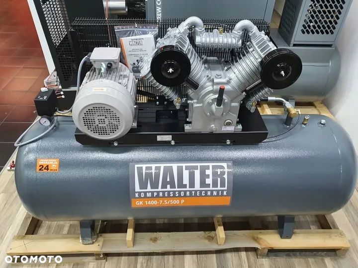 Kompresor tłokowy sprężarka WALTER GK 1400-7,5/500 - 1