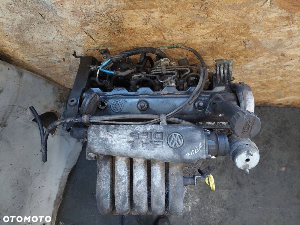 SILNIK DIESEL + POMPA WTRYSKI VOLKSWAGEN TRANSPORTER T4 2.4 D AJA - 6