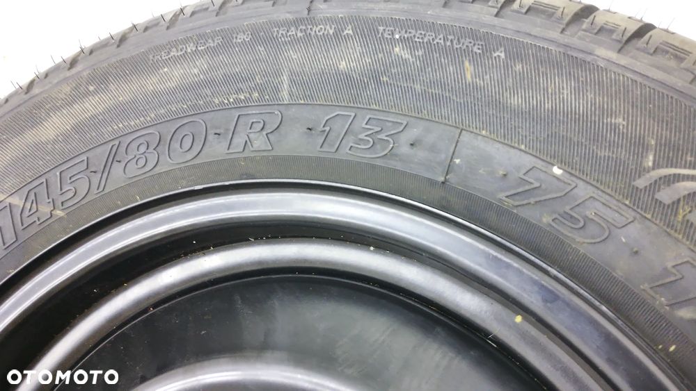 Microcar Aixam Koło Dojazdowe Felga 4x13 4x115 Lewarek  145/80r13 - 5