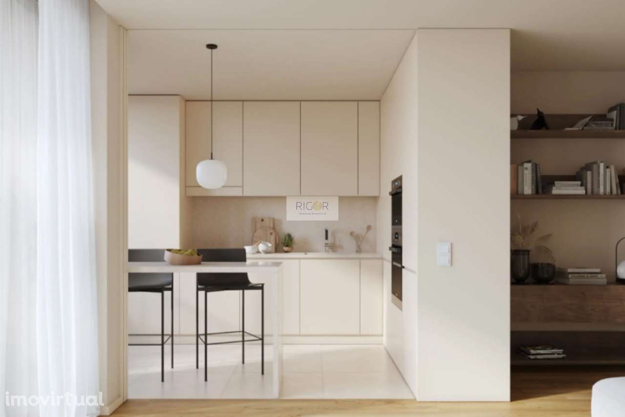 Apartamento T2 com varanda Matosinhos SUL a 300mts da praia - Grande imagem: 4/13