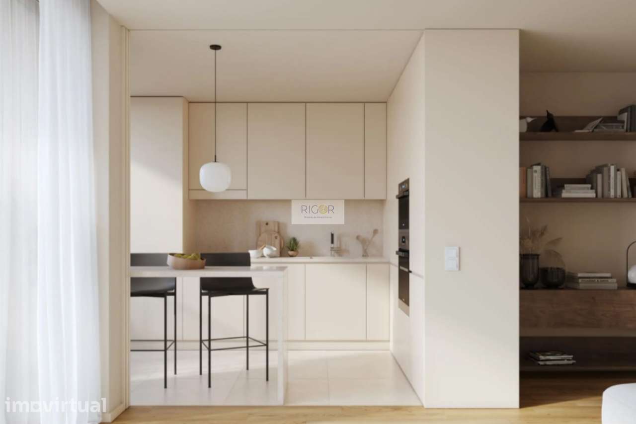 Apartamento T2 com varanda Matosinhos SUL a 300mts da praia - Grande imagem: 4/13
