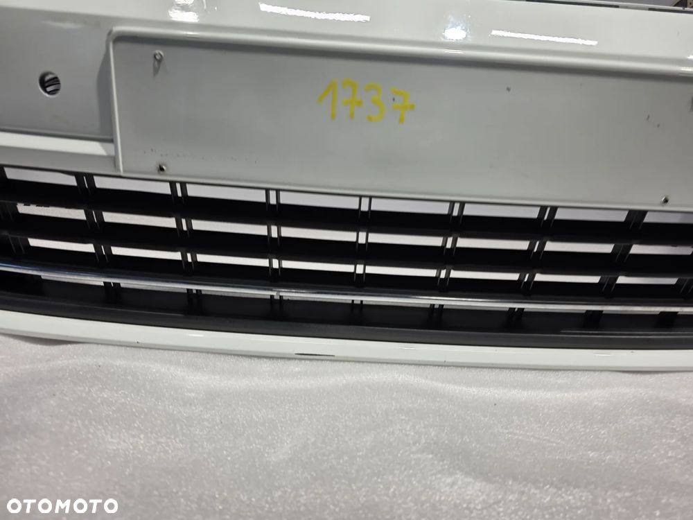 VW SPORTSVAN 510 LIFT 16- ZDERZAK PRZEDNI PRZÓD ŁADNY KOLOR BIAŁY ZWYKŁY NA SPRYSKI + 4xPDC + KRATKA ŚRODKOWA , NR 510807221M , NR AUKCJI NZ1737 - 11