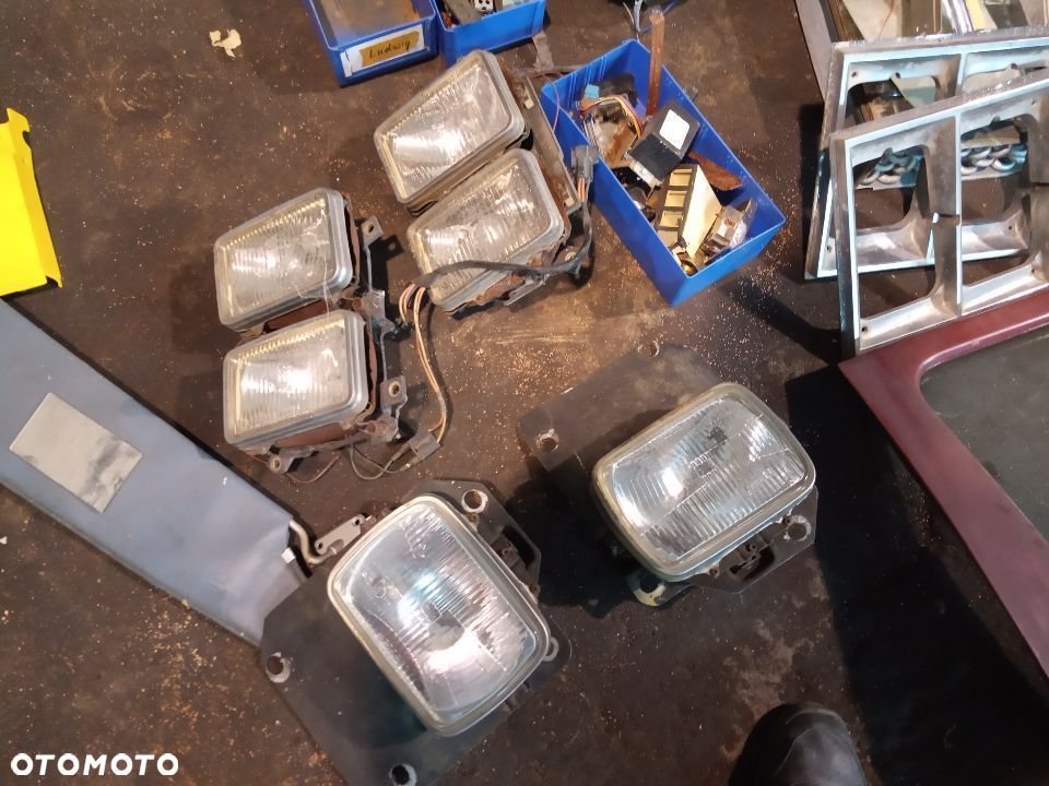 DODGE RAM VAN B150 B250 B350 71-93 gmc vandura lampa przod lewa prawa przednia lampy pojedyncze 3.7 5.2 5.9 v6 v8 headlamp D100 D150 D250 D350 PICKUP W100 W150 W250 W350 PLYMOUTH PB150 PB250 PB350 - 1