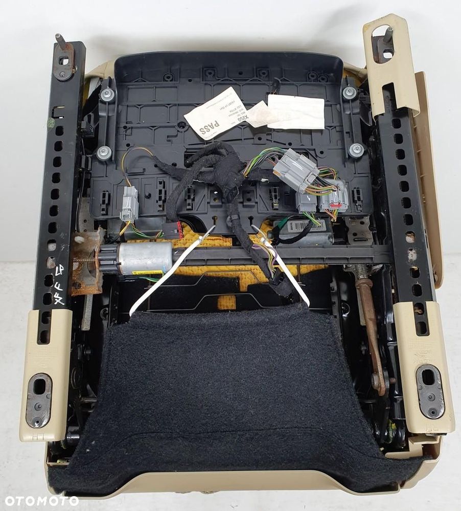 FOTEL LEWY PRZÓD KIEROWCY SKÓRA GRZANY ELEKTRYCZNY JAGUAR XF X250 EUROPA - 8